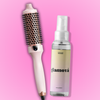 Glamova Blowout Brush + 1 Silk&Smooth Heat Shield